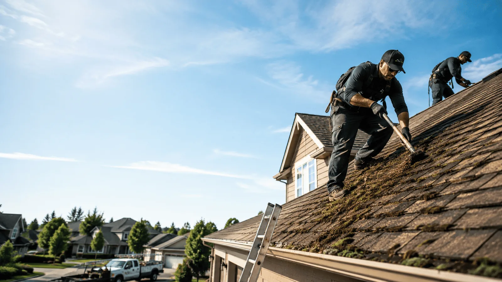 Roof Moss Removal in Cecil, AR near me